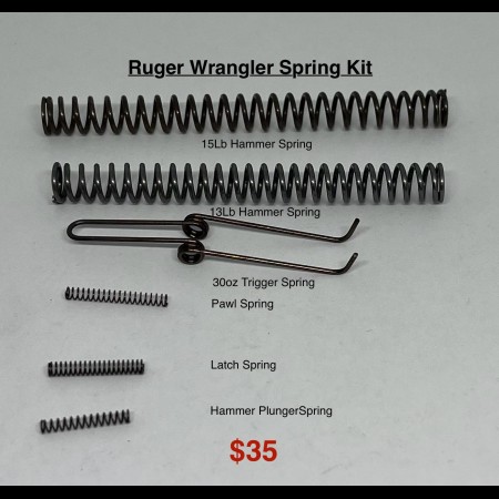 CBGG Ruger Wrangler Lightened Spring Kit